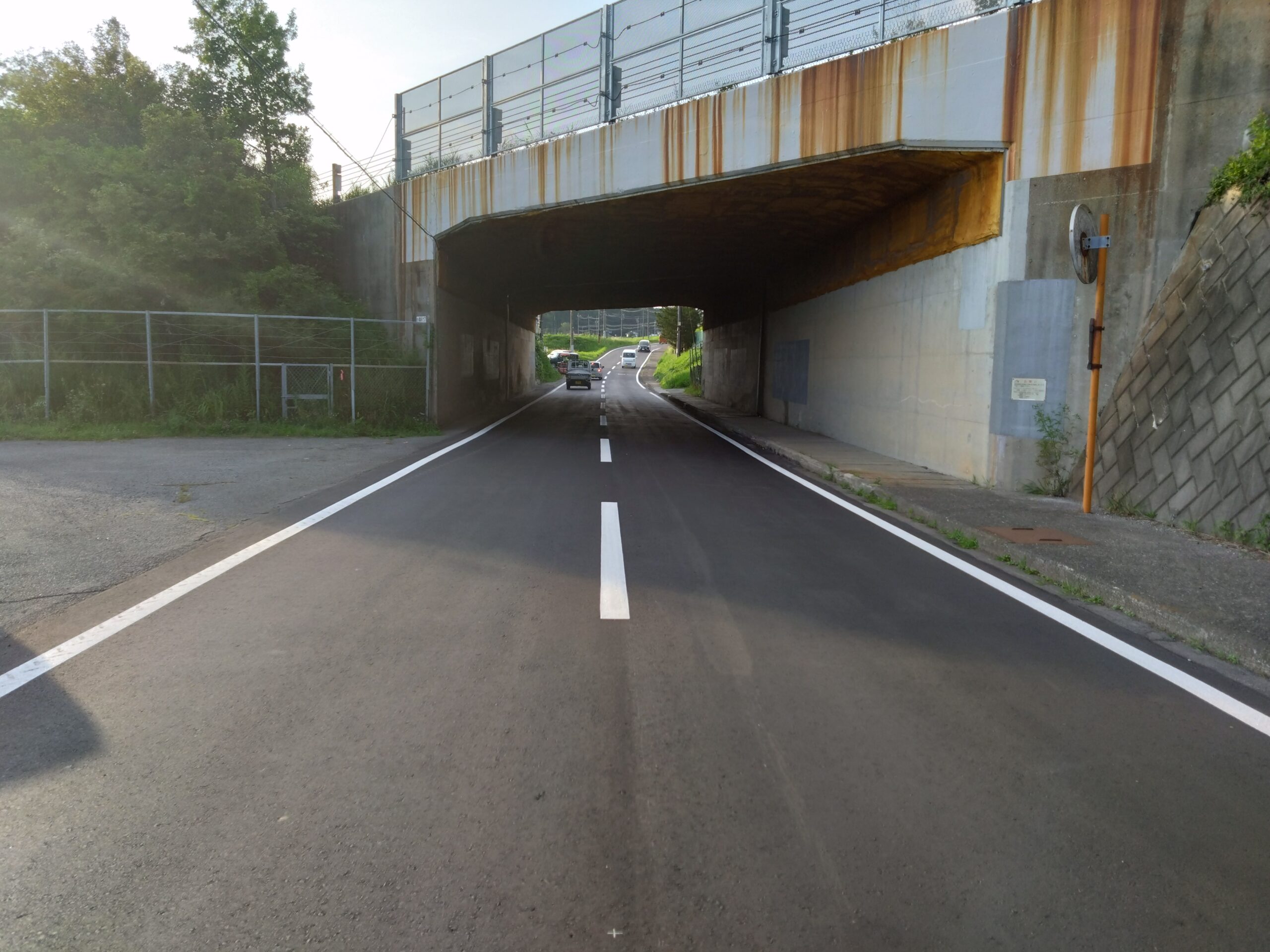 富士舗装興業株式会社 令和７年度　県単道路橋梁維持（舗装修繕）ゼロ県債工事　（主）茅野北杜韮崎線　茅野市～富士見町　山寺～県境（富士見町境）