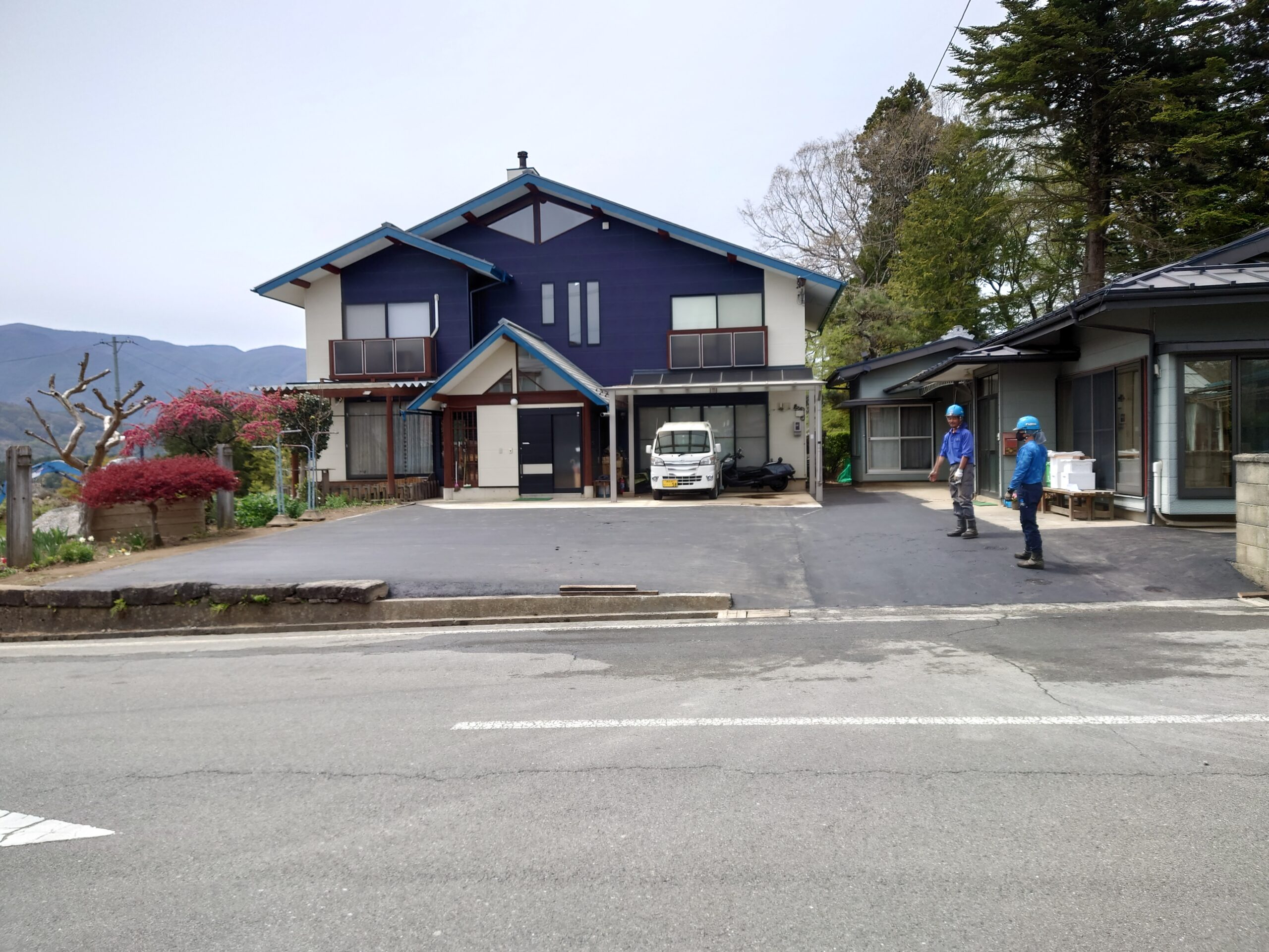 富士舗装興業株式会社 個人宅　舗装工事